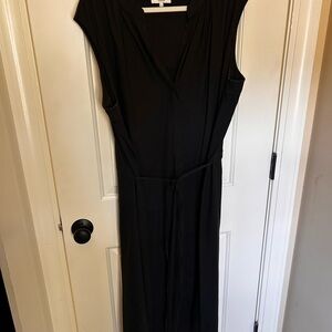Vince Black Maxi Dress -Linen